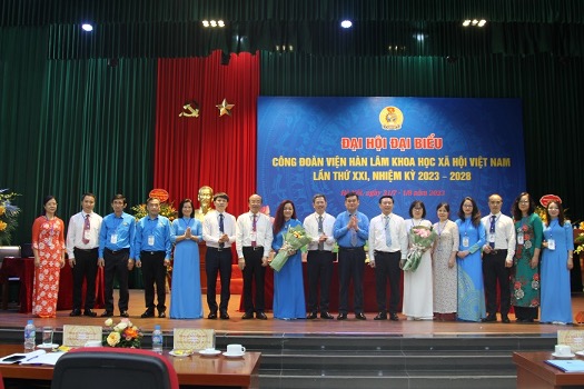 Đại hội đại biểu Công đoàn Viện Hàn lâm Khoa học Xã hội Việt Nam lần thứ XXI,  nhiệm kỳ 2023 - 2028 thành công tốt đẹp