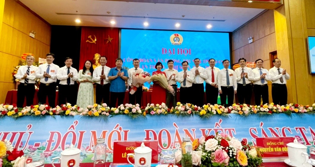 Đại hội đại biểu Công đoàn Văn phòng Trung ương Đảng lần thứ IV, nhiệm kỳ 2023 – 2028 