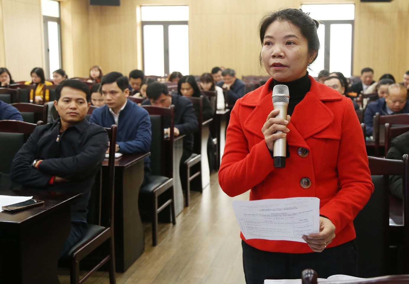 Công đoàn Viên chức tỉnh Lào Cai tổ chức Hội nghị tiếp xúc, đối thoại với cán bộ, đoàn viên, công nhân, viên chức, lao động năm 2023