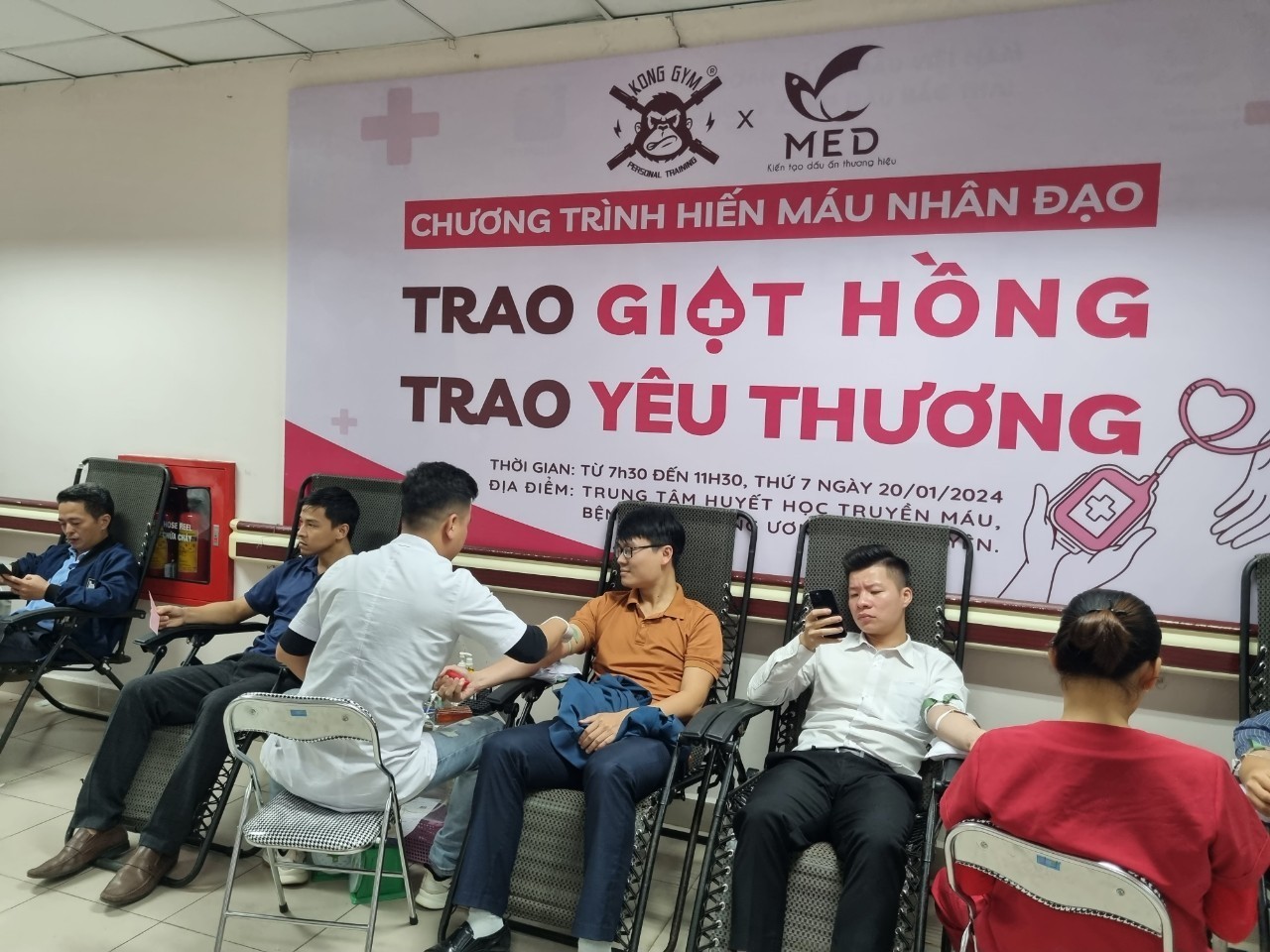 Đoàn viên, người lao động CĐVC tỉnh Thái Nguyên tham gia Ngày hội hiến máu tình nguyện