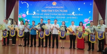 Hội thi văn nghệ chào mừng 77 năm ngày truyền thống ngành Thanh tra Việt Nam