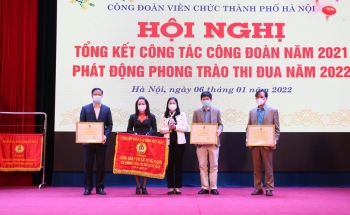 CĐVC TP Hà Nội tổ chức Hội nghị tổng kết công tác công đoàn năm 2021, phát động phong trào thi đua năm 2022
