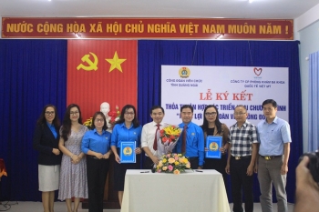 Công đoàn Viên chức tỉnh Quảng Ngãi ký kết Chương trình phúc lợi cho đoàn viên