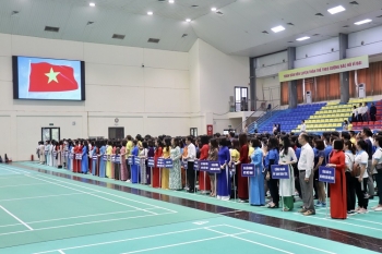 Hơn 700 đoàn viên và người lao động tham dự Giải thể thao Công đoàn Viên chức Việt Nam năm 2022