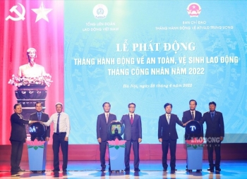 Tổng Liên đoàn Lao động Việt Nam: Lễ phát động Tháng Hành động về ATVSLĐ, Tháng Công nhân năm 2022