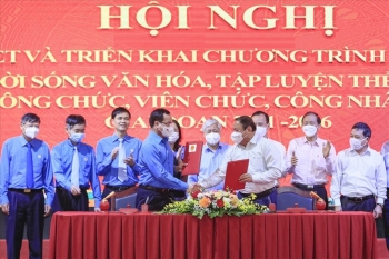 Tổng Liên đoàn Lao động Việt Nam và Bộ Văn hóa Thể thao và Du lịch tiếp tục ký kết phối hợp giai đoạn 2021 - 2026