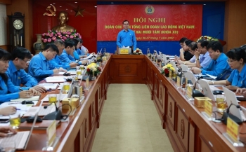 Đoàn Chủ tịch Tổng Liên đoàn lao động Việt Nam tổ chức hội nghị lần thứ 28 (khoá XII)