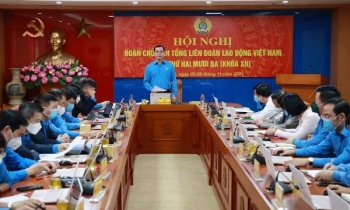 Hội nghị Đoàn Chủ tịch Tổng Liên đoàn Lao động Việt Nam lần thứ 23 (Khóa XII)