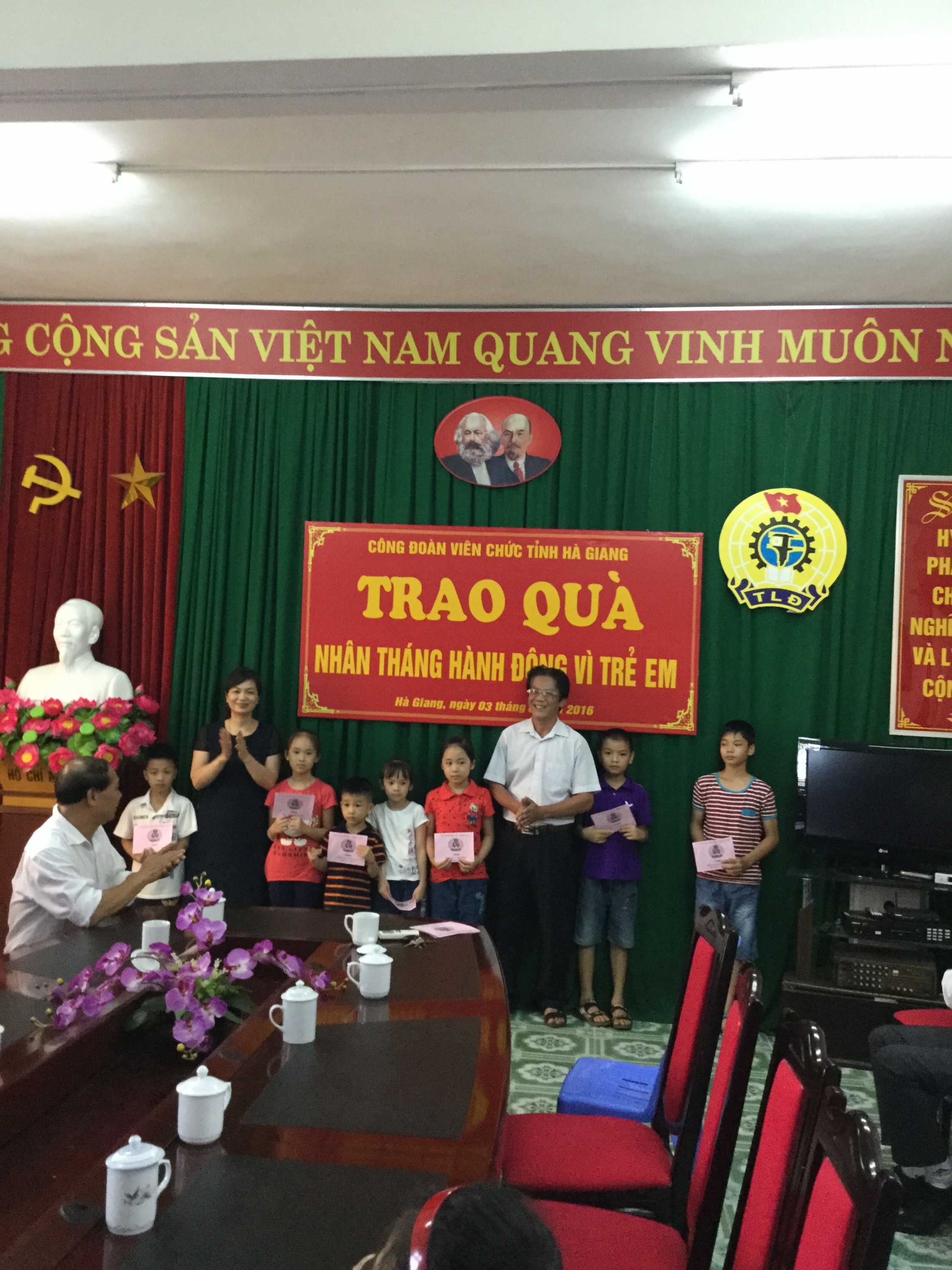 Công đoàn viên chức tỉnh Hà Giang