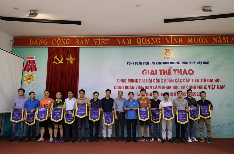 Công đoàn Viện Hàn lâm Khoa học và Công nghệ Việt Nam – Tổ chức  Giải Thể thao năm 2022