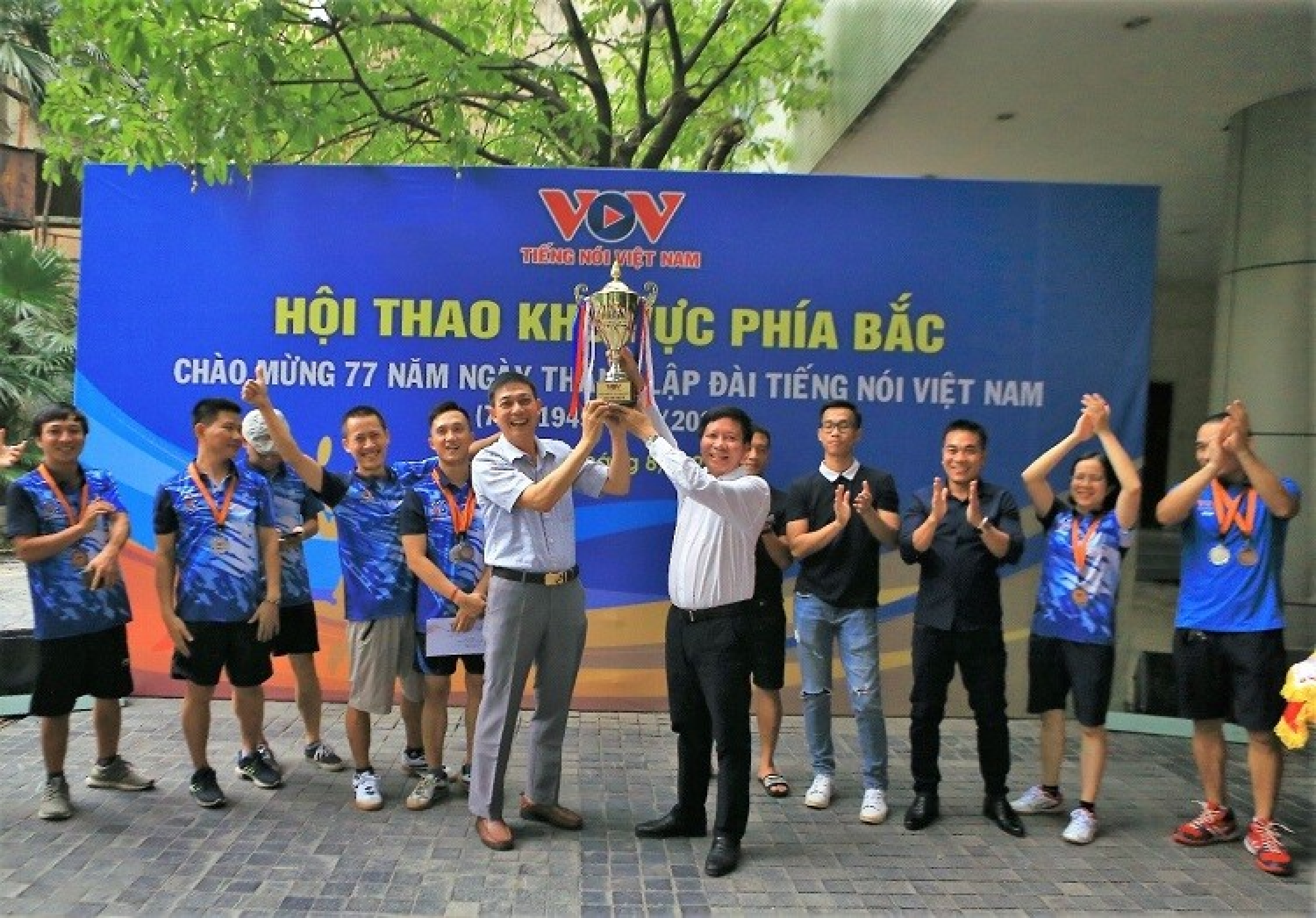 Tưng bừng Hội thao Đài Tiếng nói Việt Nam khu vực phía Bắc năm 2022