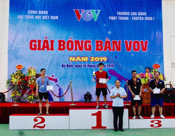 Công đoàn Đài Tiếng nói Việt Nam tổ chức giải bóng bàn năm 2019