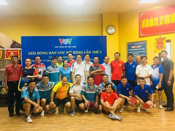 Công đoàn Đài Tiếng nói Việt Nam tổ chức Giải Bóng bàn mở rộng lần thứ I