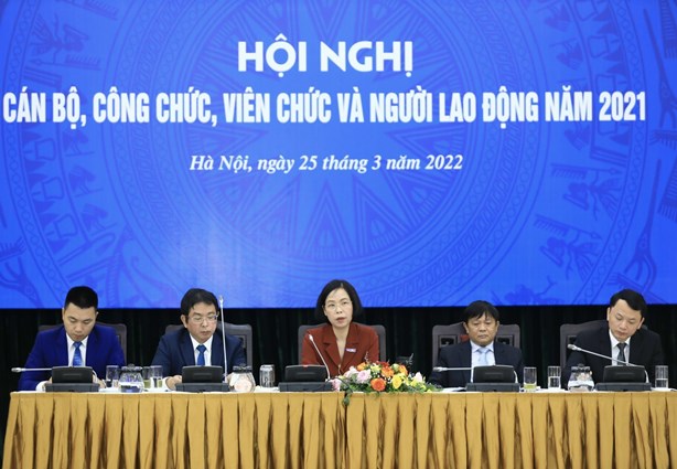 Thông tấn xã Việt Nam tổ chức hội nghị CBCCVC&NLĐ năm 2021