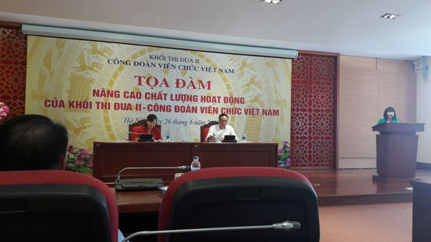Khối thi đua II, Công đoàn Viên chức Việt Nam tổ chức tọa đàm nâng cao chất lượng hoạt động công đoàn