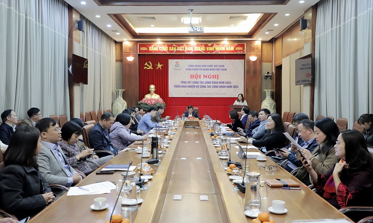 Công đoàn Cơ quan BHXH Việt Nam tổ chức Hội nghị tổng kết công tác Công đoàn năm 2022 và triển khai nhiệm vụ năm 2023