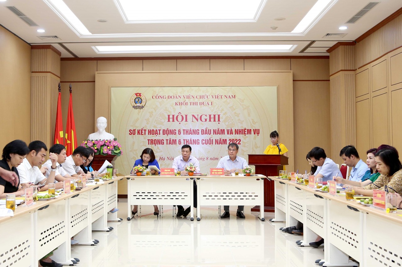 Khối thi đua I Công đoàn Viên chức Việt Nam triển khai nhiệm vụ các tháng cuối năm 2022
