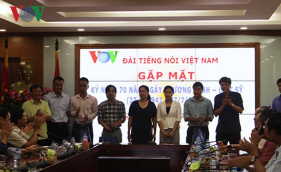 Đài Tiếng nói Việt Nam gặp mặt tri ân thương binh, thân nhân liệt sỹ của VOV