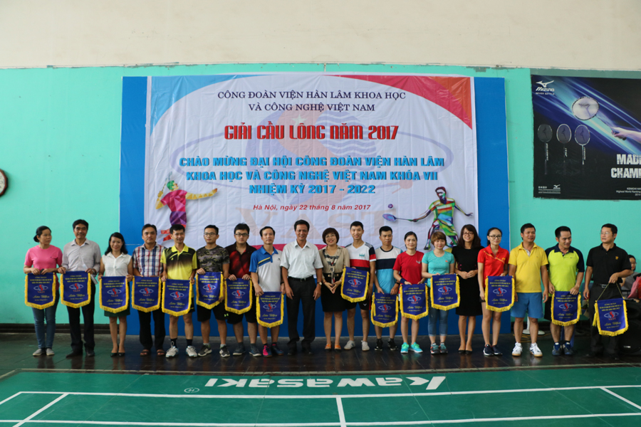 CĐ Viện Hàn lâm Khoa học và Công nghệ Việt Nam tổ chức Giải Cầu lông năm 2017