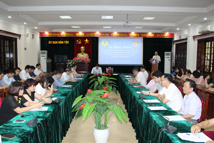 CĐ Ủy ban Dân tộc: Phát động và tổ chức Cuộc thi viết “Tìm hiểu tư tưởng, đạo đức, phong cách Hồ Chí Minh”