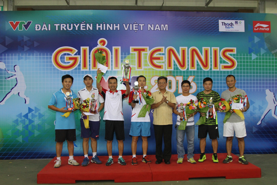 Công đoàn Đài Truyền hình Việt Nam tổ chức Giải Tennis 2016