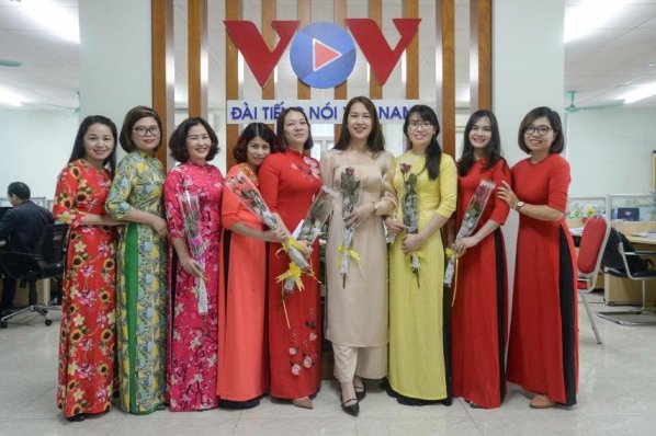 Công đoàn Đài Tiếng nói Việt Nam hưởng ứng “Tuần lễ áo dài Việt Nam”  năm 2021