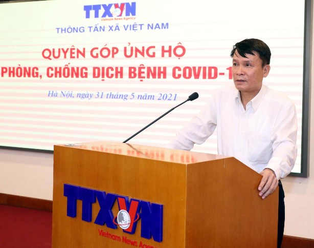 Công đoàn Thông tấn xã Việt Nam phát động quyên góp ủng hộ phòng, chống dịch Covid-19