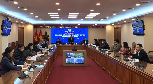 Công đoàn Thông tấn xã Việt Nam tổ chức hội nghị Ban Chấp hành lần thứ XII