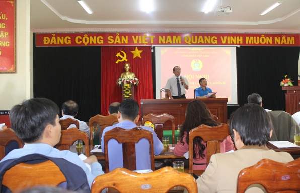 CĐVC tỉnh Đắk Nông tổng kết hoạt động năm 2020