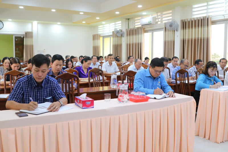 Công đoàn Viên chức tỉnh Trà Vinh tổ chức hội nghị BCH lần thứ XXI, sơ kết hoạt động công đoàn quý III/2022