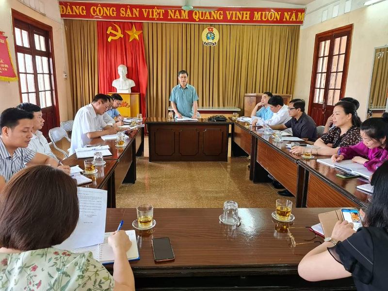 Công đoàn Viên chức tỉnh Thái Nguyên sơ kết công tác công đoàn 6 tháng đầu năm 2022