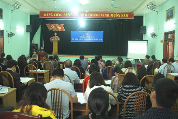 CĐVC tỉnh Sơn La tổ chức hội nghị tập huấn nghiệp vụ công tác công đoàn