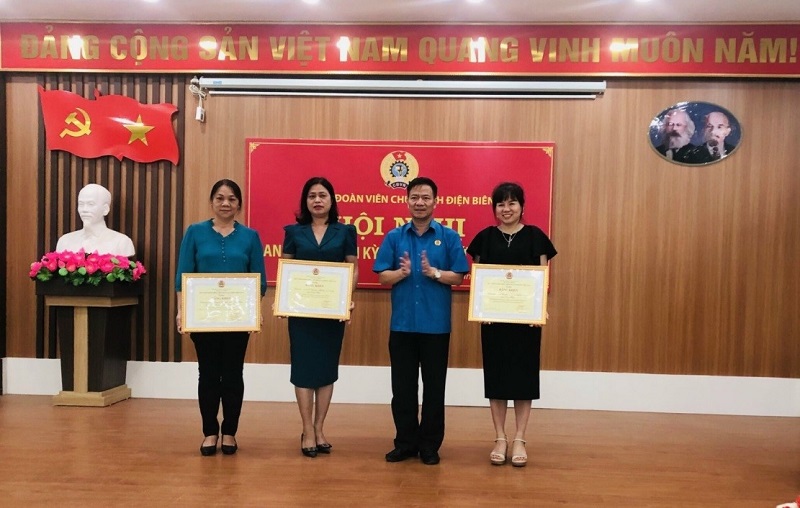 Công đoàn Viên chức tỉnh Điện Biên tổ chức Hội nghị Ban Chấp hành, sơ kết hoạt động Công đoàn 6 tháng đầu năm 2022