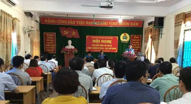 Công đoàn Viên chức tỉnh Hà Giang Tổ chức Hội nghị Ban Chấp hành lần thứ Ba khóa V