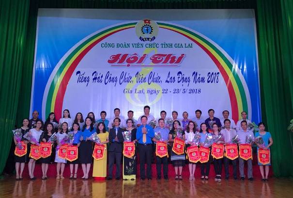 CĐVC tỉnh Gia Lai tổ chức Hội thi Tiếng hát công chức, viên chức, lao động  năm 2018