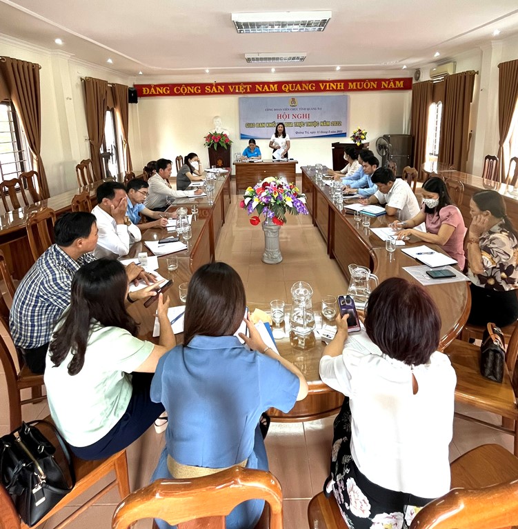 CĐVC tỉnh Quảng Trị: Giao ban các khối thi đua năm 2022