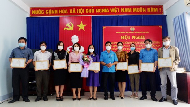 Công đoàn Viên chức tỉnh Quảng Ngãi tổ chức triển khai Nghị quyết số 02-NQ/TW, ngày 12/6/2021 của Bộ Chính trị về đổi mới tổ chức và hoạt động của Công đoàn Việt Nam trong tình hình mới