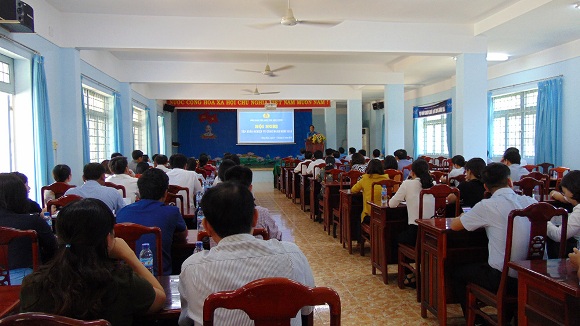 CĐVC tỉnh Bình Phước tổ chức tập huấn nghiệp vụ công tác công đoàn năm 2018