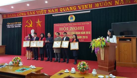 Công đoàn Viên chức tỉnh Thái Nguyên tổng kết hoạt động công đoàn năm 2018
