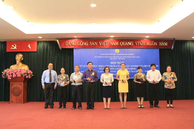 CĐVC TP Hồ Chí Minh: Học và làm theo Bác bằng những việc làm thiết thực
