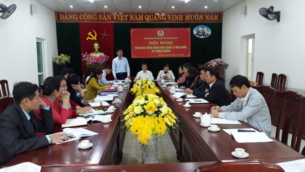 CĐVC tỉnh Thái Nguyên tổ chức hội nghị giao ban hoạt động công đoàn năm 2020