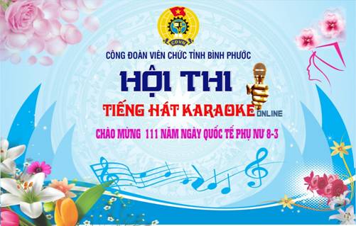 Rộn ràng Hội thi “Tiếng hát Karaoke online” Công đoàn Viên chức tỉnh Bình Phước năm 2021