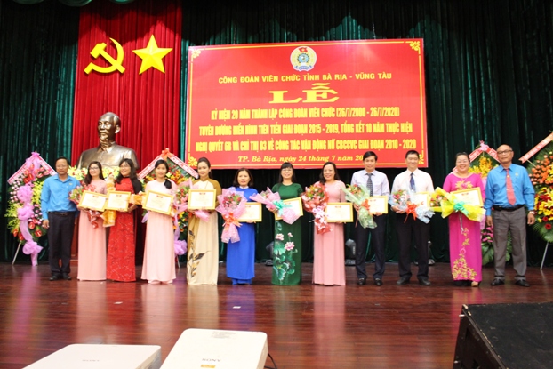 CĐVC tỉnh Bà Rịa - Vũng Tàu kỷ niệm 20 năm ngày thành lập