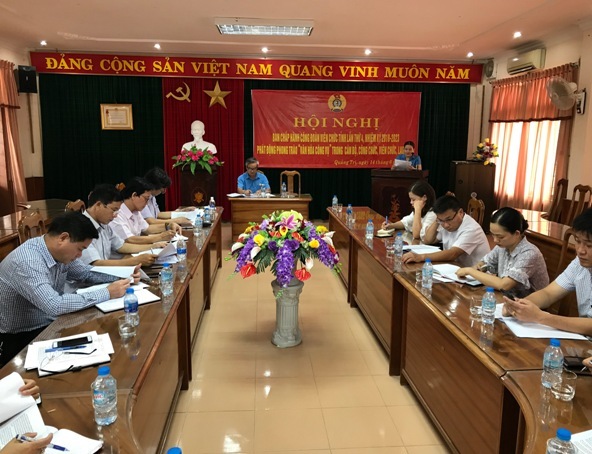 CĐVC tỉnh Quảng Trị: Phát động phong trào thi đua “Văn hóa công vụ” trong CBCCVCLĐ