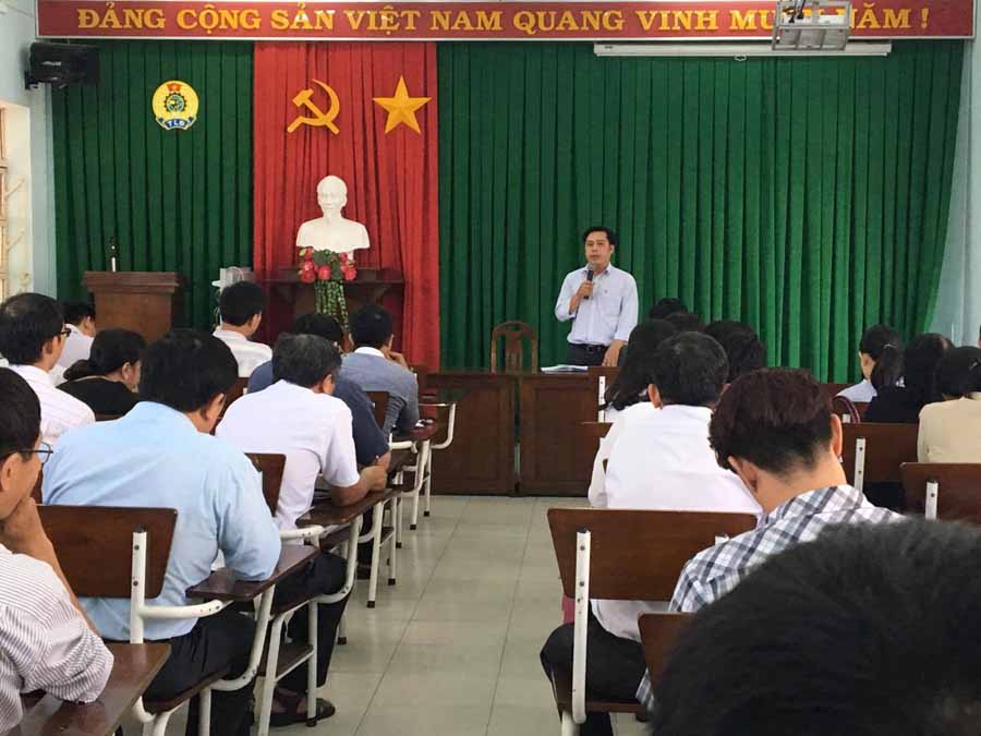 CĐVC tỉnh Bình Thuận tổ chức Hội nghị giao ban công đoàn cơ sở quý I/2017