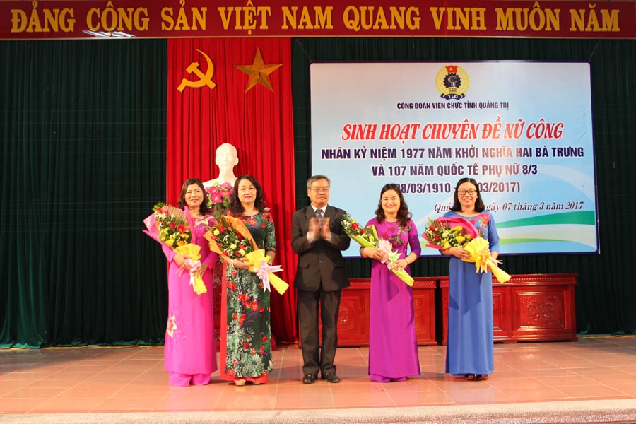 CĐVC tỉnh Quảng Trị tổ chức Sinh hoạt chuyên đề nữ công