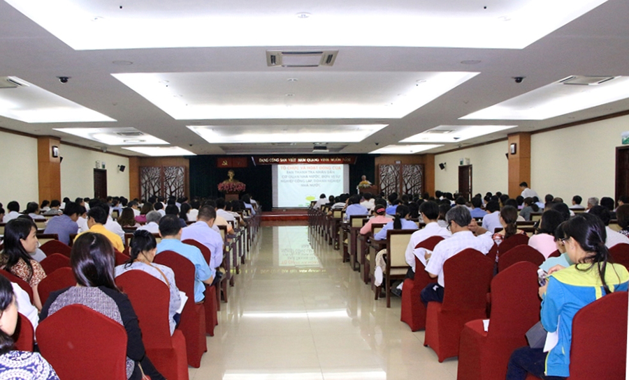 CĐVC TP Hồ Chí minh tổ chức tập huấn nghiệp vụ Ban Thanh tra Nhân dân