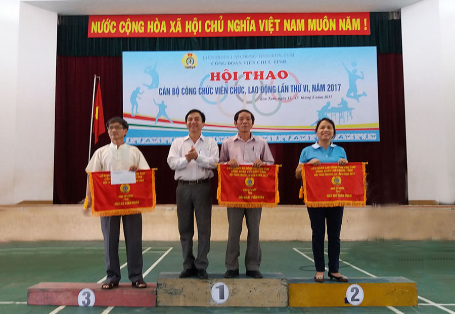 Hội thao Công đoàn Viên chức tỉnh Kon Tum lần thứ VI năm 2017