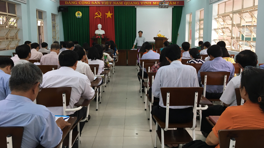 CĐVC Bình Thuận tổ chức Hội nghị giao ban công đoàn cơ sở quý II năm 2017