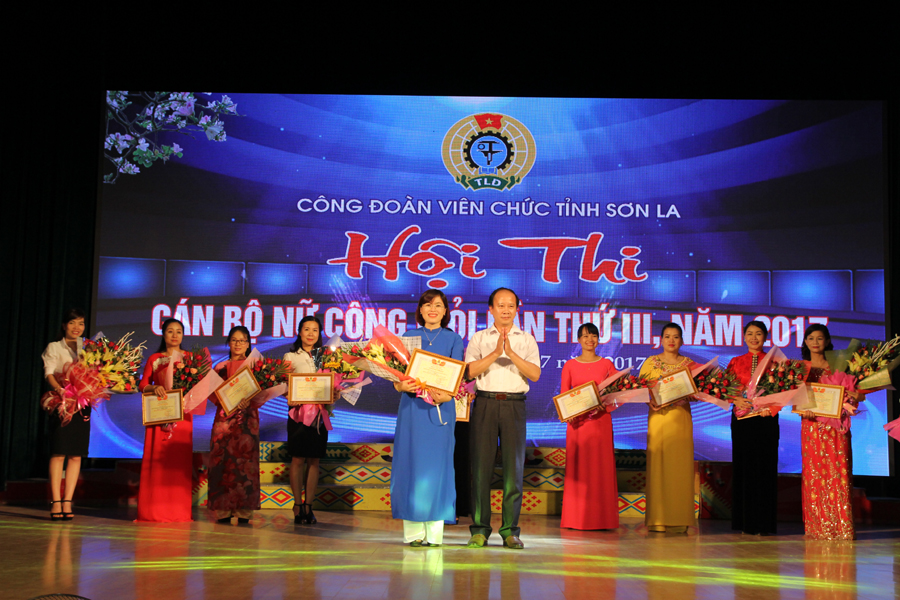 CĐVC Sơn La tổ chức Hội thi Cán bộ nữ công giỏi lần thứ ba năm 2017